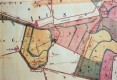 Kaart van het landgoed Nieuw Valkeveen uit 1899, detail